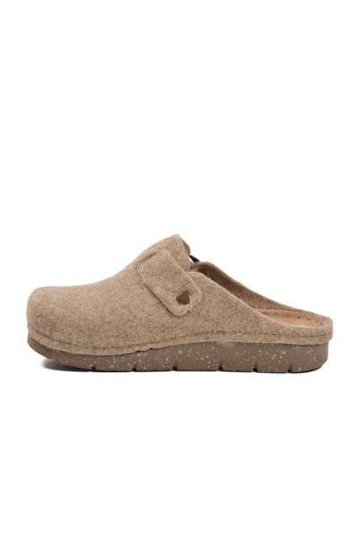 AYAKMOD Camel Felt Anatomical Women's House Slippers K-117.005 Z