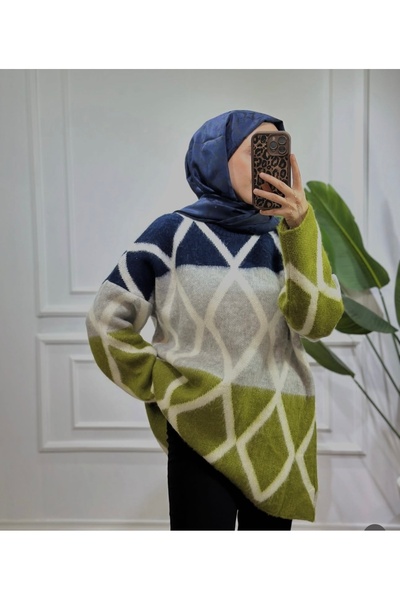 selmapisket butik Baklava desen kazak