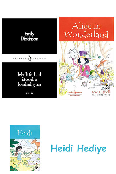 Bloomsbury Η ζωή μου ήταν ένα πιστόλι + Η Αλίκη στη χώρα των θαυμάτων + Η Χέιντι