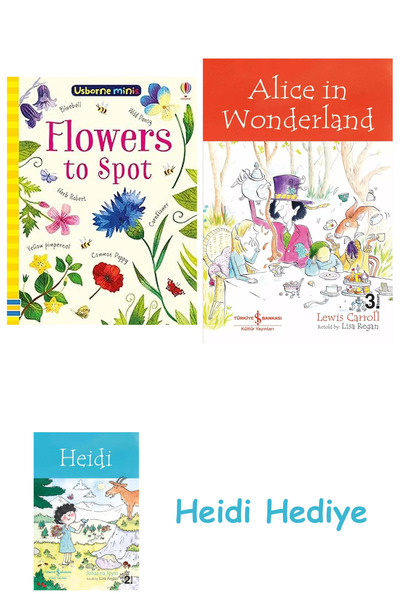 Bloomsbury Цветя за откриване (Usborne Minis) + Алиса в страната на чудесата ...