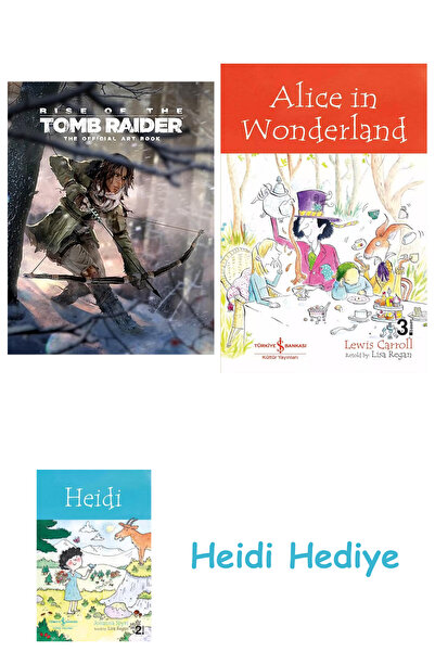 Bloomsbury Rise of the Tomb Raider: Cartea de artă oficială + Alice în Țara Minunilor + Heidi