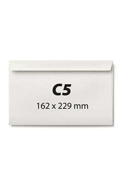 bong Plic C5, 162 x 229 mm, alb, banda silicon, 80 g/mp, 500 bucati/cutie