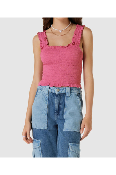 Noisy May Top, Pink