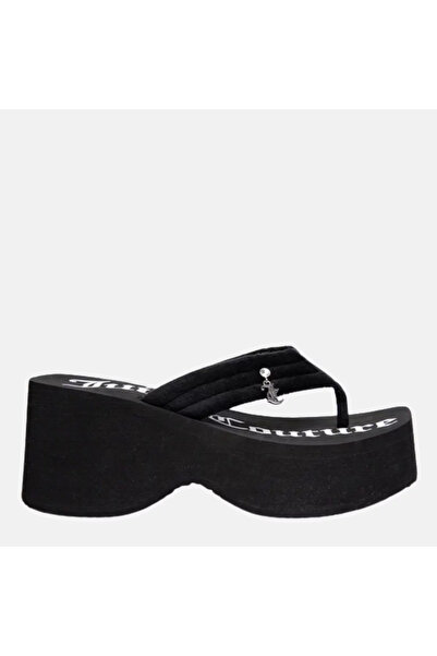 Juicy Couture Γυναικείες Πλατφόρμες Whitney Velour Y2k Wedge