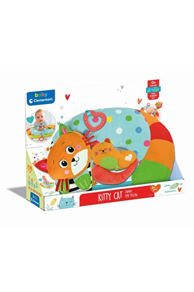 CLEMENTONI Kitten pillow for babies