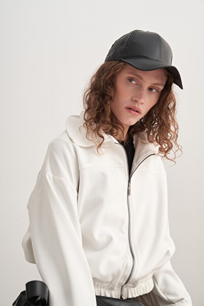 EBU Prive Γυναικείο Μπουφάν Interlock Bomber Ecru