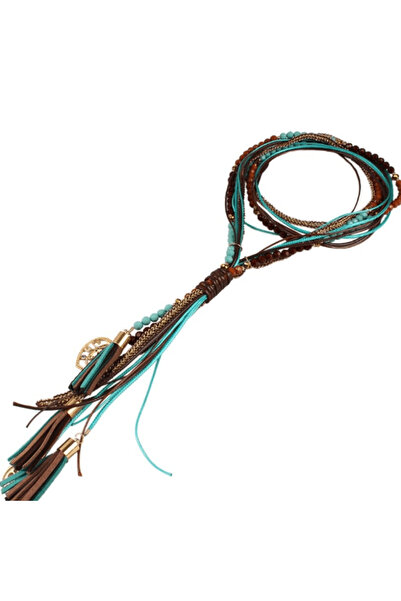 CRM BohoSummer Necklace, CRM, MultiLayer, MultiColor, 65 cm