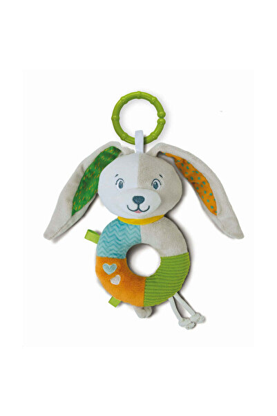 CLEMENTONI Baby - Plush Rattle Bunny