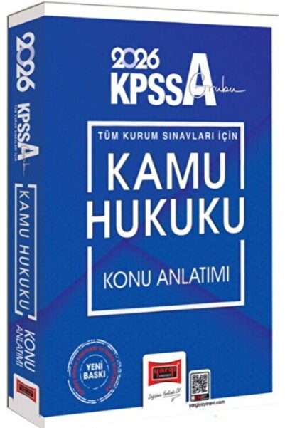 Yargı Yayınları 2026 KPSS A Grubu Tüm Kurum Sınavları İçin Kamu Hukuku Konu A...