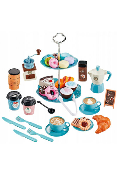 Doris Cafe and Bakery dessert set with cakes and coffee 38 pieces