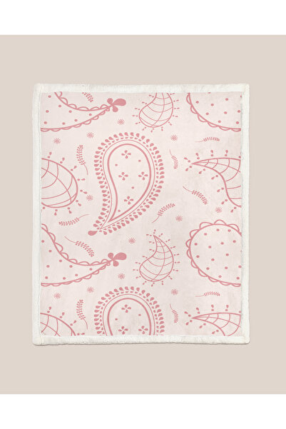 Elioure Patterned Sherpa Thick Double Tv Blanket