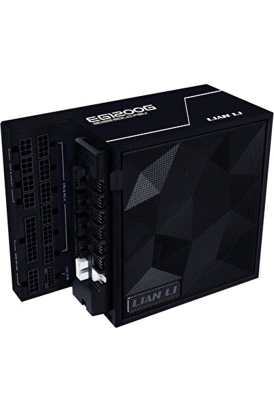 Lian Li Edge Serie - 1200W Full Modular Power Supply (Fan USB Hub Included) - Gold -EG1200G.BH Black