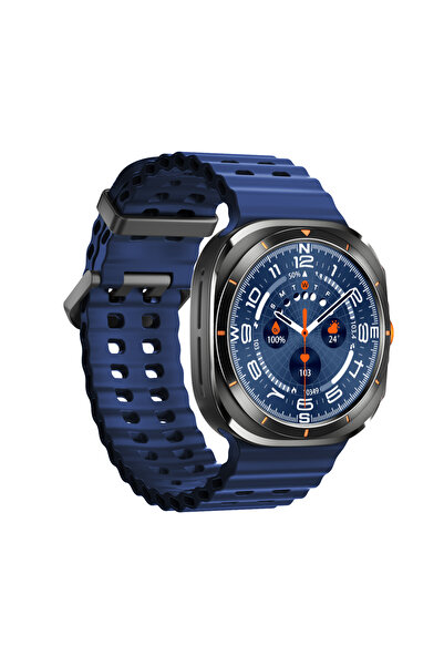 Axpeih ساعة ذكية متوافقة مع سامسونج جالاكسي واتش 7 ألترا - مكالمات بلوتوث، مراقبة صحية، مقاومة للماء والغبار بمعيار IP68، ونظام تحديد المواقع العالمي (GPS)