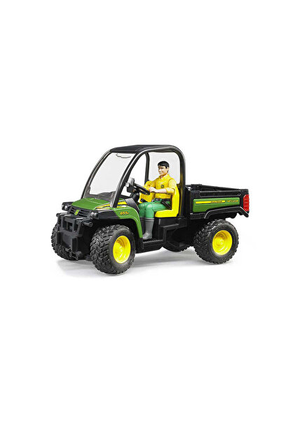 Bruder John Deere Gator XUV 855D cu șofer