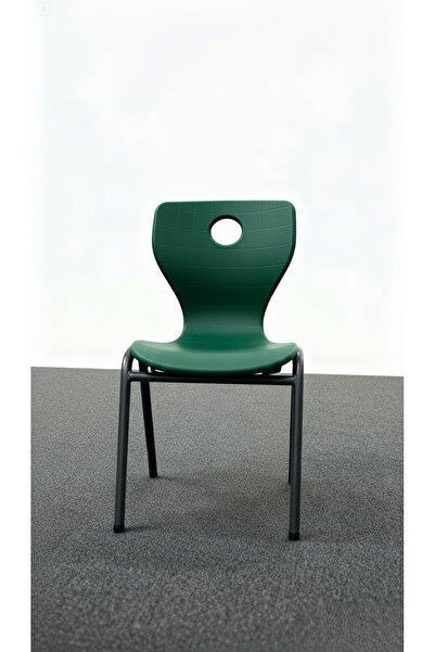 MESMOB Balkon / Teras İçin Monoblok Sandalye – Ergonomik- YEŞİL