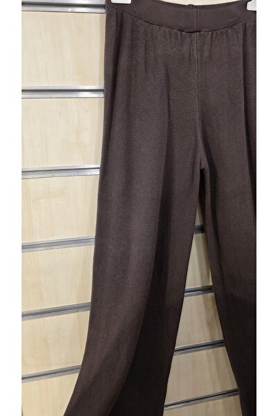 Park Moda Πλεκτό παντελόνι με απλό σχέδιο