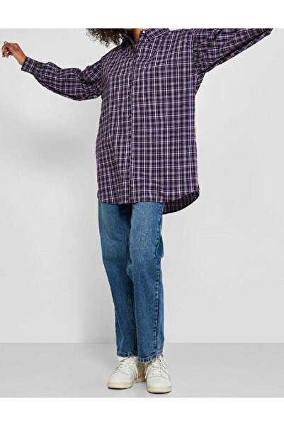 Noisy May Oversize Shirt, Purple