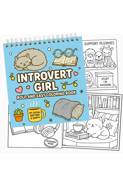 OBRO Βιβλίο ζωγραφικής με χοντρές σελίδες για ενήλικες, αντιστρες – OBRO® Εσω...