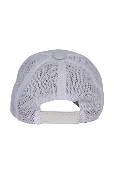 Bueno Shoes White Leather-Fabric-Freedom Men's Hat 01Mspk1004