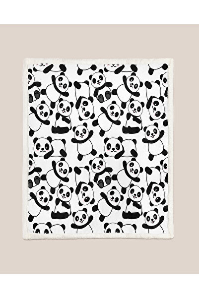 Elioure Patterned Sherpa Thick Double Tv Blanket