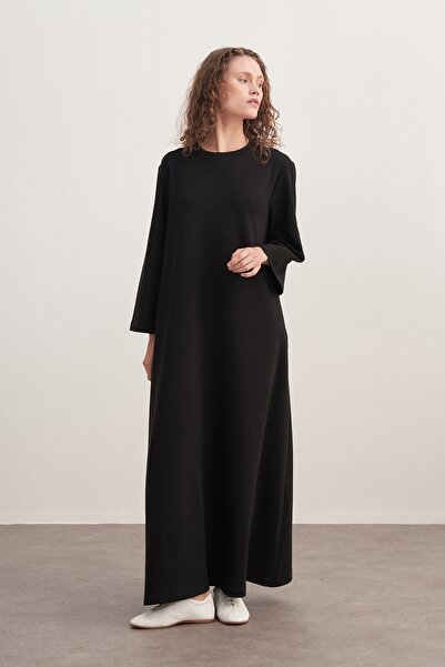 EBU Prive Γυναικείο φόρεμα Interlock O oversized Μαύρο