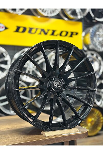 FD Jant 19" Jant Takımı - Peugeot & Citroen & Ford Uyumlu – 8.5x19 5x108 ET45 72.6 – Gloss Black - 4 Adet