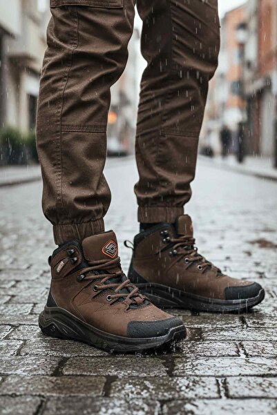 Scooter Brown Nubuck Waterproof Unisex Outdoor Boots G2041 g