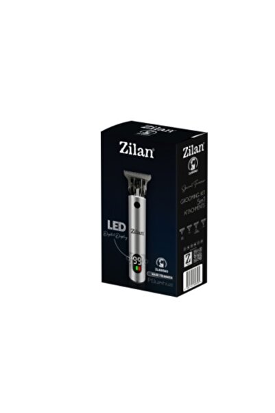 Zilan 5-in-1 Hair and Beard Trimmer ZLN 8580, digital display, USB, black