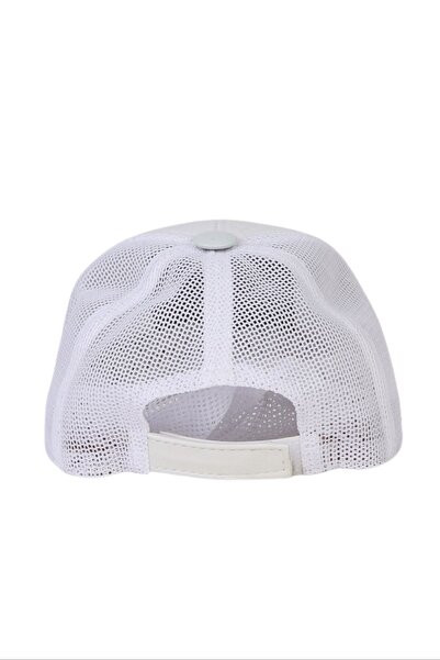 Bueno Shoes White Leather-Fabric-Lonewolf Men's Hat 01Mspk1004