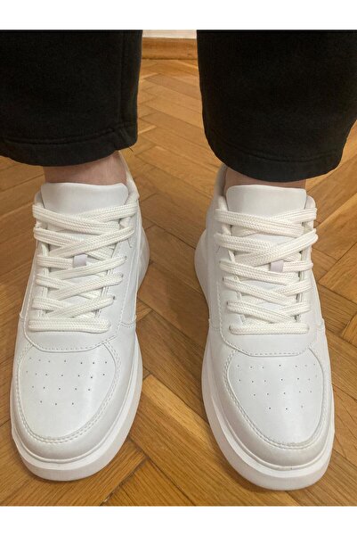 MAC MERO White Sneaker +6Cm Height Increasing Daily Walking Shoes