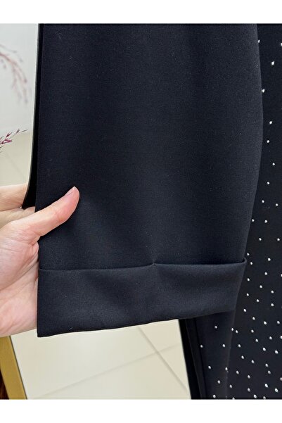 MİHRA STORE Fallon Tunic with Stone Pants Set-Ma5888 Black