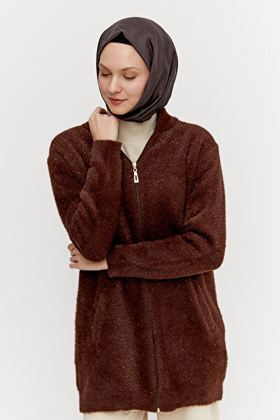 Setrms Sim Detaylı Ribanalı Triko Hırka