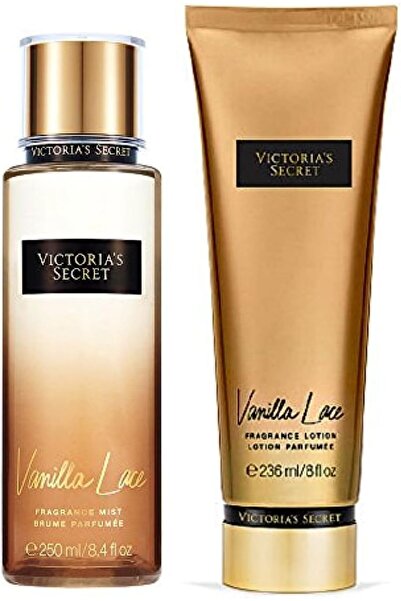 Victoria's Secret Vanilla Body Lotion & Body Spray Set, 1 fl oz