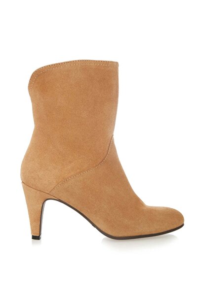 MANGATA Marian Beige Suede Ankle Boots