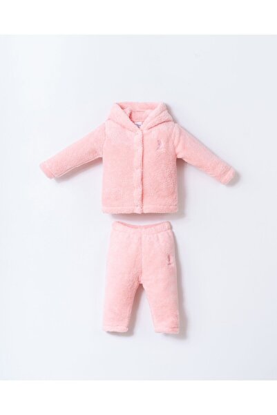 U.S. Polo Assn. Kız Bebek Pembe Takım