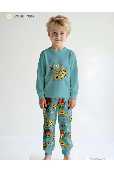 elmas kids Boy's 100% cotton pajama set