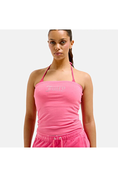 Juicy Couture Γυναικείο κοντό τοπ Jersey Babey Bandeau