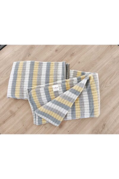 Lifya Wool Soft Blanket Single Size Beige Brown