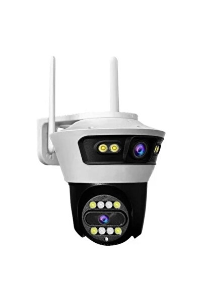 Jortan Dual Outdoor Camera 3MP Wi-Fi/Wired IP66 Night Vision Auto-Tracking