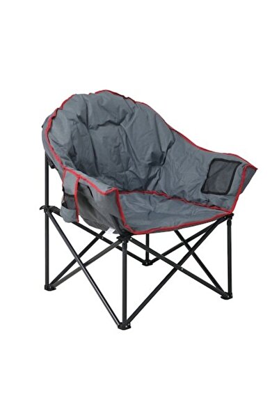 Grandio Mob Scaun camping Luna New2 Grandio Mob, pliant, structura metal, gri...