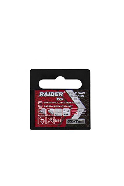 Raider Diamond cutter for dry milling M14 x 35 mm