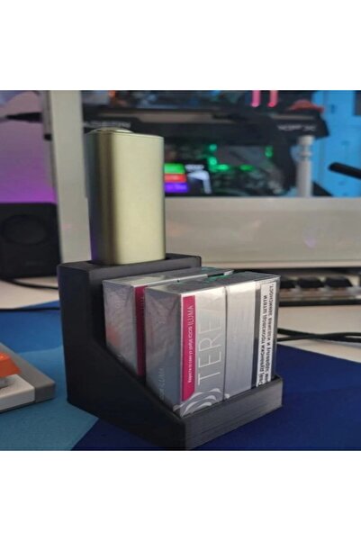 Plasfire İqos iluma One Için Masaüstü Stand Tutucu Organizer Kılıf Aksesuar