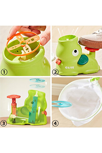 Doris Fun game Disc Launcher Catch Frisbee arcade game, includes safety goggles