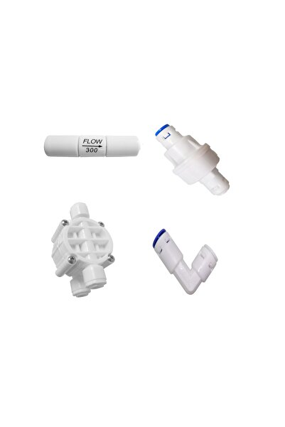 AQUAFLO Su Arıtma Cihazı Yenileme Kiti ve Basınç Düşürücü