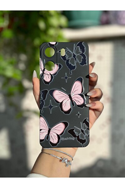 CaseKİdükkan جراب هاتف مخملي من الداخل بنمط منتفخ متوافق مع كاميرا شاومي ريدم...