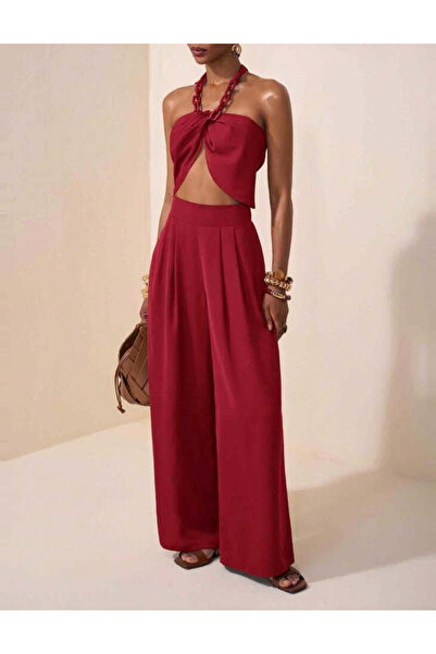 Sheya Shein outfit, cherry red