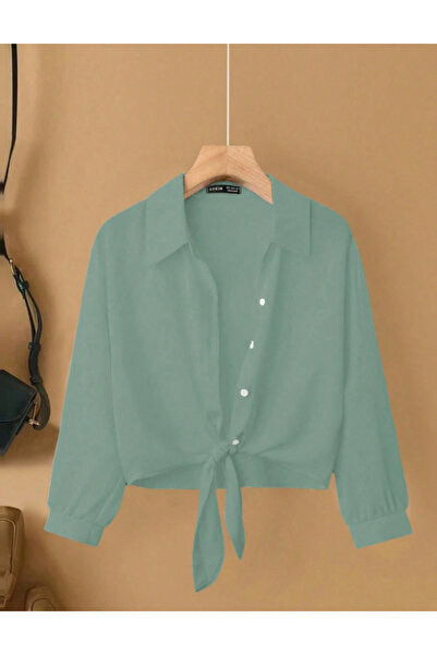 Sheya Shein shirt, green