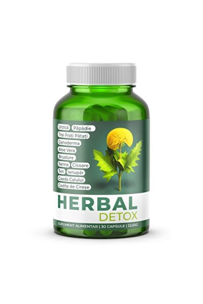Doza de Sanatate Detoxifiere pe bază de plante, capsulă