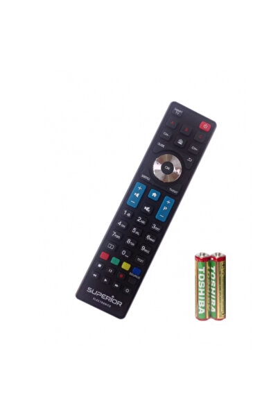 Superior Electronics Universal TV Remote Control, 8 m Distance, Works with 2 ...
