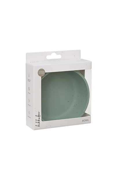 Kikka Boo Silicone Baby Bowl, 200 ml, Platinum Sage Green